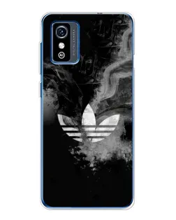 Чехол для ZTE Blade L9 с картинкой «Абстрактный дым Adidas» Чехол для ZTE Blade L9 с картинкой «Абстрактный дым Adidas»