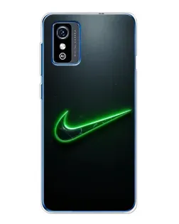 Чохол для ZTE Blade L9 з картинкою «Неоновий контур Nike»
