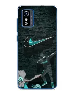 Чохол для ZTE Blade L9 з картинкою «Спортивний арт Nike»