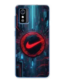 Чохол для ZTE Blade L9 з картинкою «Техногенний стиль Nike»
