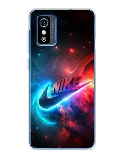 Чохол для ZTE Blade L9 з картинкою «Вогняний логотип Nike»