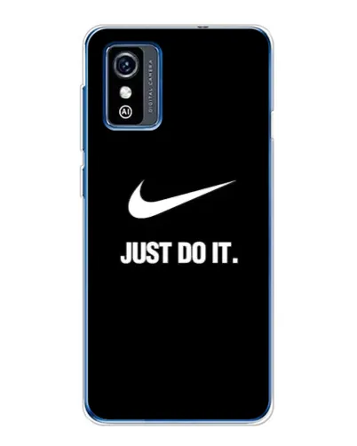 Чехол для ZTE Blade L9 с картинкой «Классический принт Nike» Чехол для ZTE Blade L9 с картинкой «Классический принт Nike»