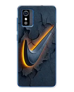 Чохол для ZTE Blade L9 з картинкою «Об'ємний логотип Найк»