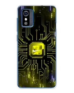 Чохол для ZTE Blade L9 з картинкою «Nike — золота іскра»