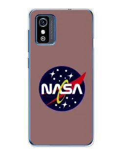 Чехол для ZTE Blade L9 с картинкой «NASA — ретро космос» Чехол для ZTE Blade L9 с картинкой «NASA — ретро космос»