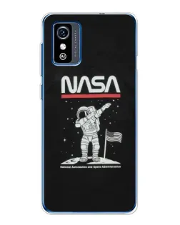 Чехол для ZTE Blade L9 с картинкой «NASA — шагаем по Луне» Чехол для ZTE Blade L9 с картинкой «NASA — шагаем по Луне»