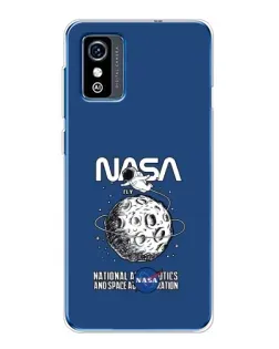 Чехол для ZTE Blade L9 с картинкой «NASA — лунная миссия» Чехол для ZTE Blade L9 с картинкой «NASA — лунная миссия»