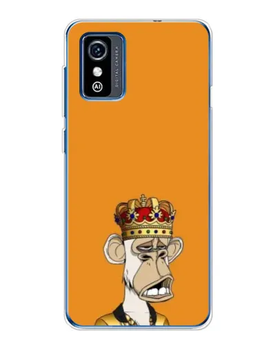 Чехол для ZTE Blade L9 с картинкой «Золотая обезьяна Bored Ape» Чехол для ZTE Blade L9 с картинкой «Золотая обезьяна Bored Ape»