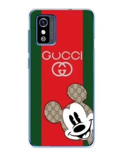 Чехол для ZTE Blade L9 с картинкой «Gucci — полосы и Микки» Чехол для ZTE Blade L9 с картинкой «Gucci — полосы и Микки»