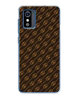 Чехол для ZTE Blade L9 с картинкой «Gucci — золотые диагонали» Чехол для ZTE Blade L9 с картинкой «Gucci — золотые диагонали»