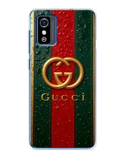 Чехол для ZTE Blade L9 с картинкой «Gucci — фирменная полоса и золото» Чехол для ZTE Blade L9 с картинкой «Gucci — фирменная полоса и золото»