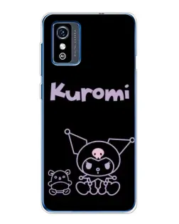 Чехол для ZTE Blade L9 с картинкой «Kuromi — черный минимализм» Чехол для ZTE Blade L9 с картинкой «Kuromi — черный минимализм»