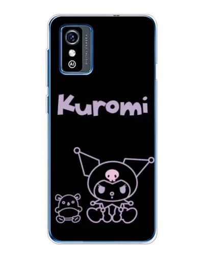 Чехол для ZTE Blade L9 с картинкой «Kuromi — черный минимализм» Чехол для ZTE Blade L9 с картинкой «Kuromi — черный минимализм»