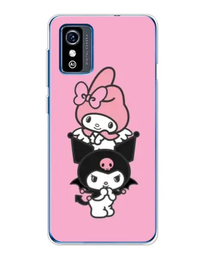Чехол для ZTE Blade L9 с картинкой «My Melody и Kuromi» Чехол для ZTE Blade L9 с картинкой «My Melody и Kuromi»