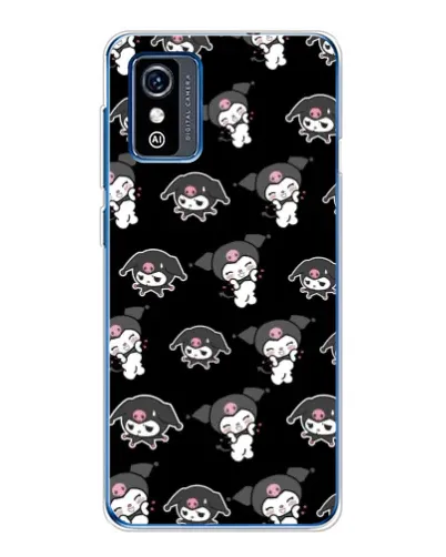 Чехол для ZTE Blade L9 с картинкой «Черный паттерн Kuromi» Чехол для ZTE Blade L9 с картинкой «Черный паттерн Kuromi»