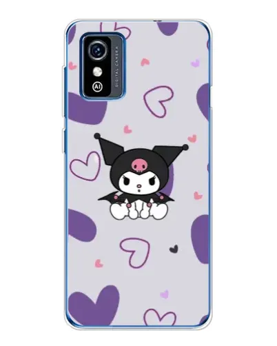 Чехол для ZTE Blade L9 с картинкой «Kuromi и лавандовые сердца» Чехол для ZTE Blade L9 с картинкой «Kuromi и лавандовые сердца»