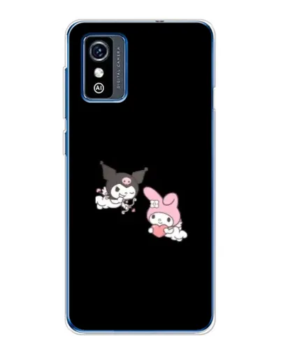 Чехол для ZTE Blade L9 с картинкой «My Melody и Kuromi» Чехол для ZTE Blade L9 с картинкой «My Melody и Kuromi»
