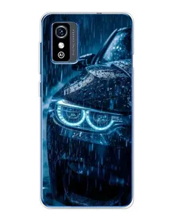 Чехол для ZTE Blade L9 с картинкой «BMW под дождем»