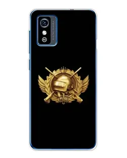 Чохол для ZTE Blade L9 з картинкою «PUBG — помаранчевий градієнт»