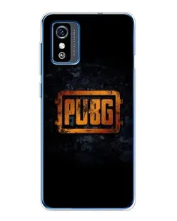 Чохол для ZTE Blade L9 з картинкою «PUBG — золотий логотип»