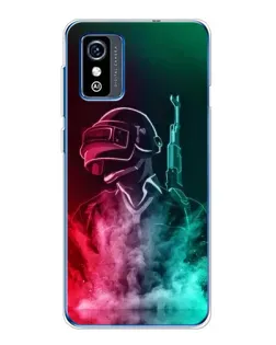 Чохол для ZTE Blade L9 з картинкою «PUBG — вогняний воїн»