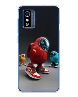 Чехол для ZTE Blade L9 с картинкой «Among Us — 3D стиль» Чехол для ZTE Blade L9 с картинкой «Among Us — 3D стиль»