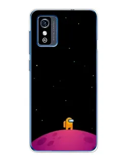 Чехол для ZTE Blade L9 с картинкой «Одинокий герой на планете» Чехол для ZTE Blade L9 с картинкой «Одинокий герой на планете»