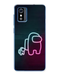 Чехол для ZTE Blade L9 с картинкой «Among Us неон-арт» Чехол для ZTE Blade L9 с картинкой «Among Us неон-арт»