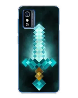 Чохол для ZTE Blade L9 з картинкою «Алмазний меч неон» Чохол для ZTE Blade L9 з картинкою «Алмазний меч неон»
