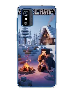 Чохол для ZTE Blade L9 з картинкою «Зимовий Minecraft» Чохол для ZTE Blade L9 з картинкою «Зимовий Minecraft»