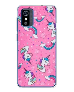 Чехол для ZTE Blade L9 с картинкой «Unicorn паттерн розовый» Чехол для ZTE Blade L9 с картинкой «Unicorn паттерн розовый»