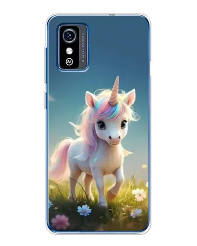 Чехол для ZTE Blade L9 с картинкой «Единорог на поляне»