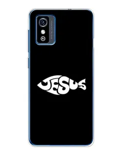 Чехол для ZTE Blade L9 с картинкой «Рыба Jesus»