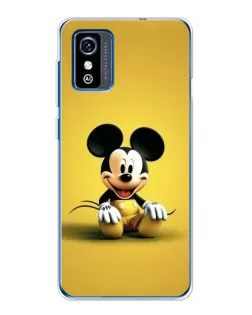 Чехол для ZTE Blade L9 с картинкой «Микки на желтом»