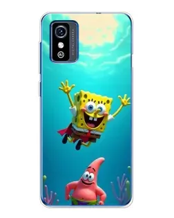 Чехол для ZTE Blade L9 с картинкой «Спанч Боб под водой»