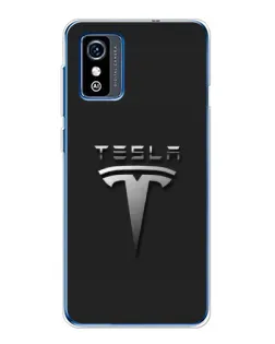Чохол для ZTE Blade L9 з картинкою «Сталевий логотип Tesla» Чохол для ZTE Blade L9 з картинкою «Сталевий логотип Tesla»