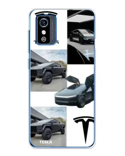 Чохол для ZTE Blade L9 з картинкою «Колаж Cybertruck Tesla» Чохол для ZTE Blade L9 з картинкою «Колаж Cybertruck Tesla»