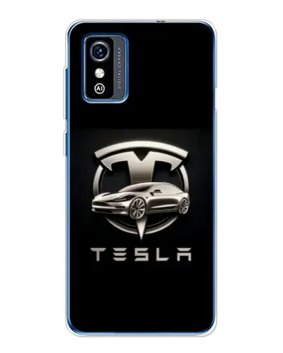Чехол для ZTE Blade L9 с картинкой «Tesla — серебристое авто» Чехол для ZTE Blade L9 с картинкой «Tesla — серебристое авто»