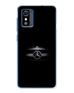 Чехол для ZTE Blade L9 с картинкой «Mercedes — абстрактные линии»