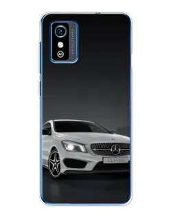 Чехол для ZTE Blade L9 с картинкой «Mercedes AMG GT Silver»