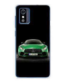 Чехол для ZTE Blade L9 с картинкой «Mercedes — неоновый лого» Чехол для ZTE Blade L9 с картинкой «Mercedes — неоновый лого»