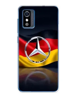 Чехол для ZTE Blade L9 с картинкой «Mercedes — флаг Германии» Чехол для ZTE Blade L9 с картинкой «Mercedes — флаг Германии»