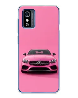 Чехол для ZTE Blade L9 с картинкой «Розовый Mercedes AMG» Чехол для ZTE Blade L9 с картинкой «Розовый Mercedes AMG»