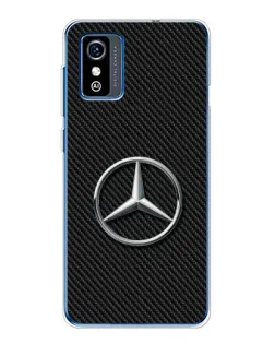 Чехол для ZTE Blade L9 с картинкой «Карбоновый Mercedes стиль» Чехол для ZTE Blade L9 с картинкой «Карбоновый Mercedes стиль»