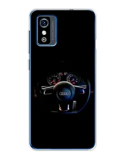 Чехол для ZTE Blade L9 с картинкой «Салон Audi — руль» Чехол для ZTE Blade L9 с картинкой «Салон Audi — руль»