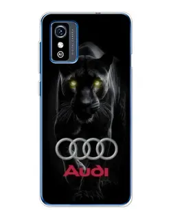 Чехол для ZTE Blade L9 с картинкой «Пантера и Audi» Чехол для ZTE Blade L9 с картинкой «Пантера и Audi»
