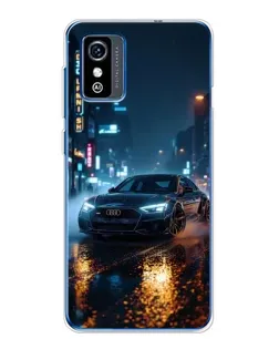 Чехол для ZTE Blade L9 с картинкой «Ночной город и Audi» Чехол для ZTE Blade L9 с картинкой «Ночной город и Audi»