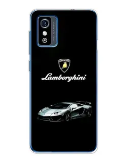 Чехол для ZTE Blade L9 с картинкой «Логотип Lamborghini классика»