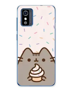 Чехол для ZTE Blade L9 с картинкой «Пушин с кексом» Чехол для ZTE Blade L9 с картинкой «Пушин с кексом»