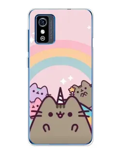 Чехол для ZTE Blade L9 с картинкой «Единорог Pusheen» Чехол для ZTE Blade L9 с картинкой «Единорог Pusheen»